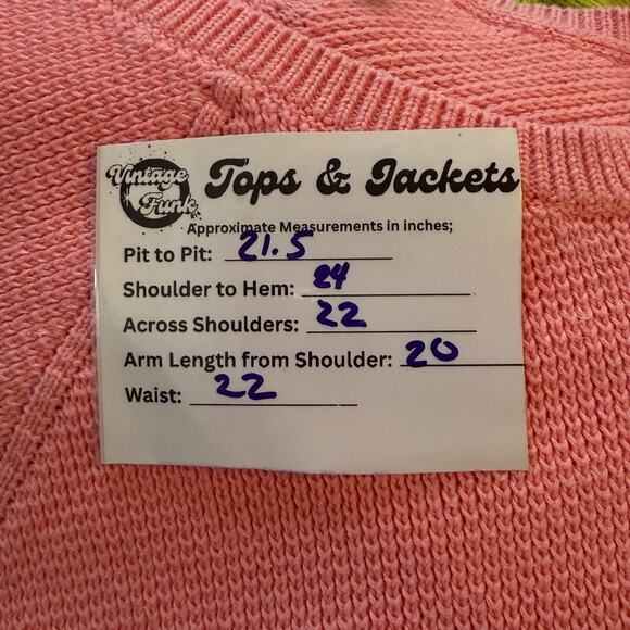 Talbots Petites Pima Cotton Sweater Light Pink Women’s XLP Soft Knit Pullover - Picture 10 of 10